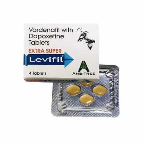 印度偉哥樂威壯 Levifil 艾力達雙效片 4粒